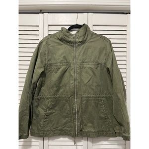 Olive green army jacket